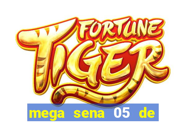 mega sena 05 de julho de 1988